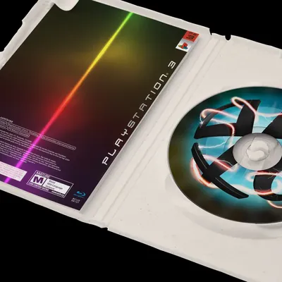 Sony PlayStation disc and case packaging